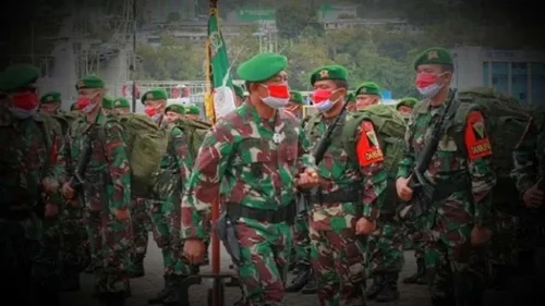 Innalillahi Prajurit Pasukan Garuda Merah TNI Meninggal Dunia di Papua