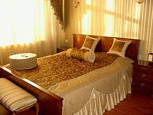 bedroom curtain design