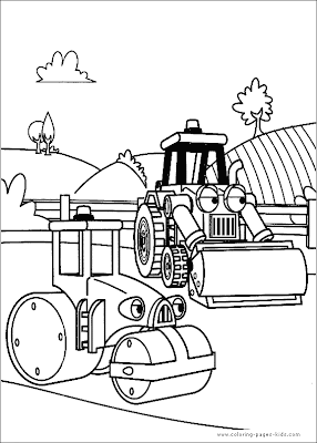 Bob the Builder Coloring Pages 