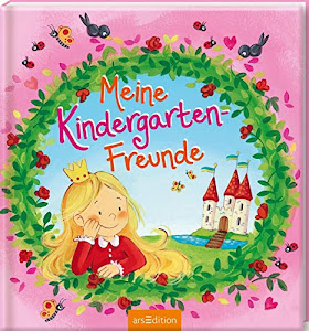 Meine Kindergarten-Freunde (Prinzessin): Freundebuch ab 3 Jahren für Kindergarten und Kita, für Jungen und Mädchen