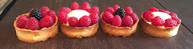 Tartelettes chiboust framboise