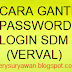 Cara Ganti Password Akun SDM | VervalPTK,VervalPD,VervalSP