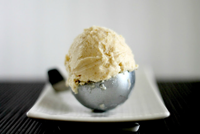 eat | roasted banana ice cream