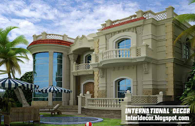 International villa designs with modern ideas, contemporary villa design