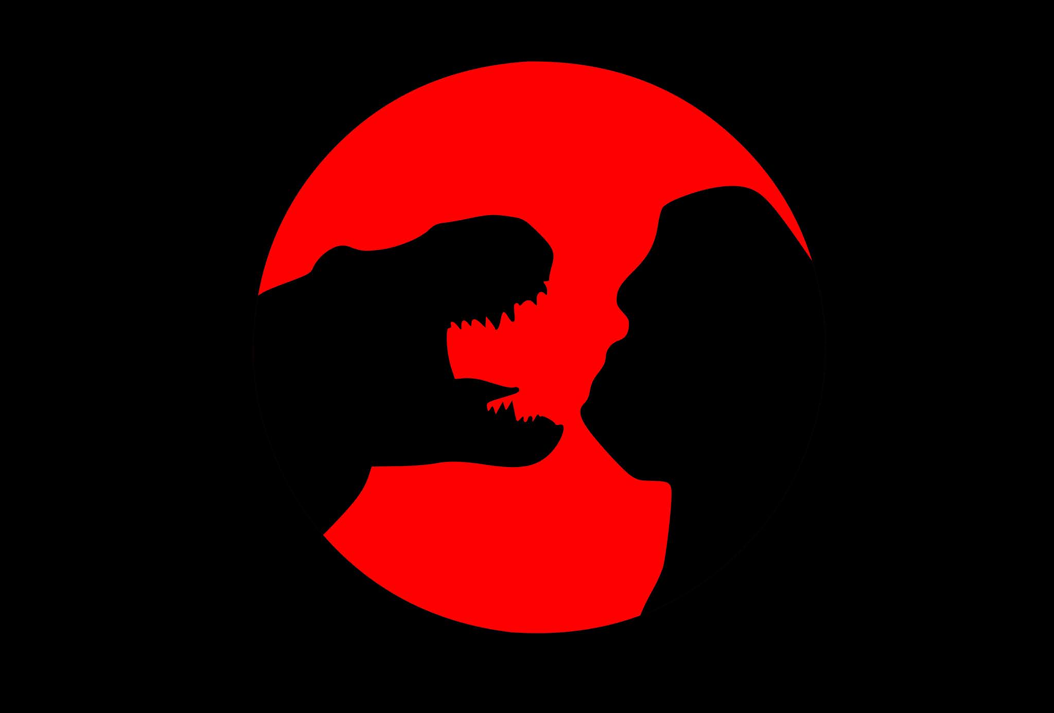 Godzilla vs king Kong graphic design