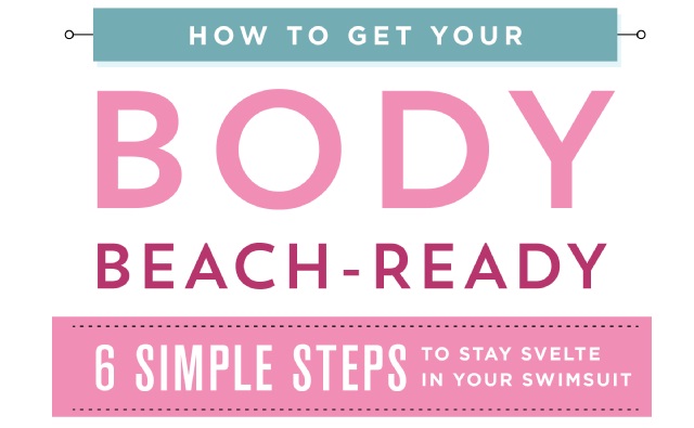 Image: How to Get Your Body Beach-Ready #infographic