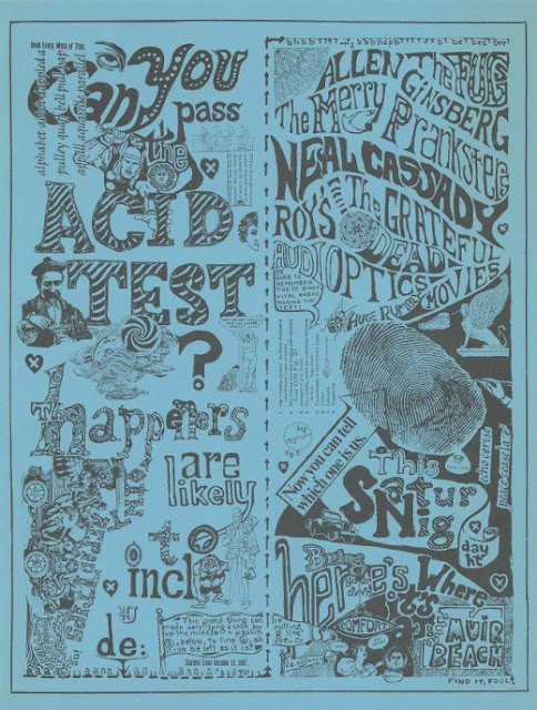 Clásicos pósters de conciertos de Rock de los años 60