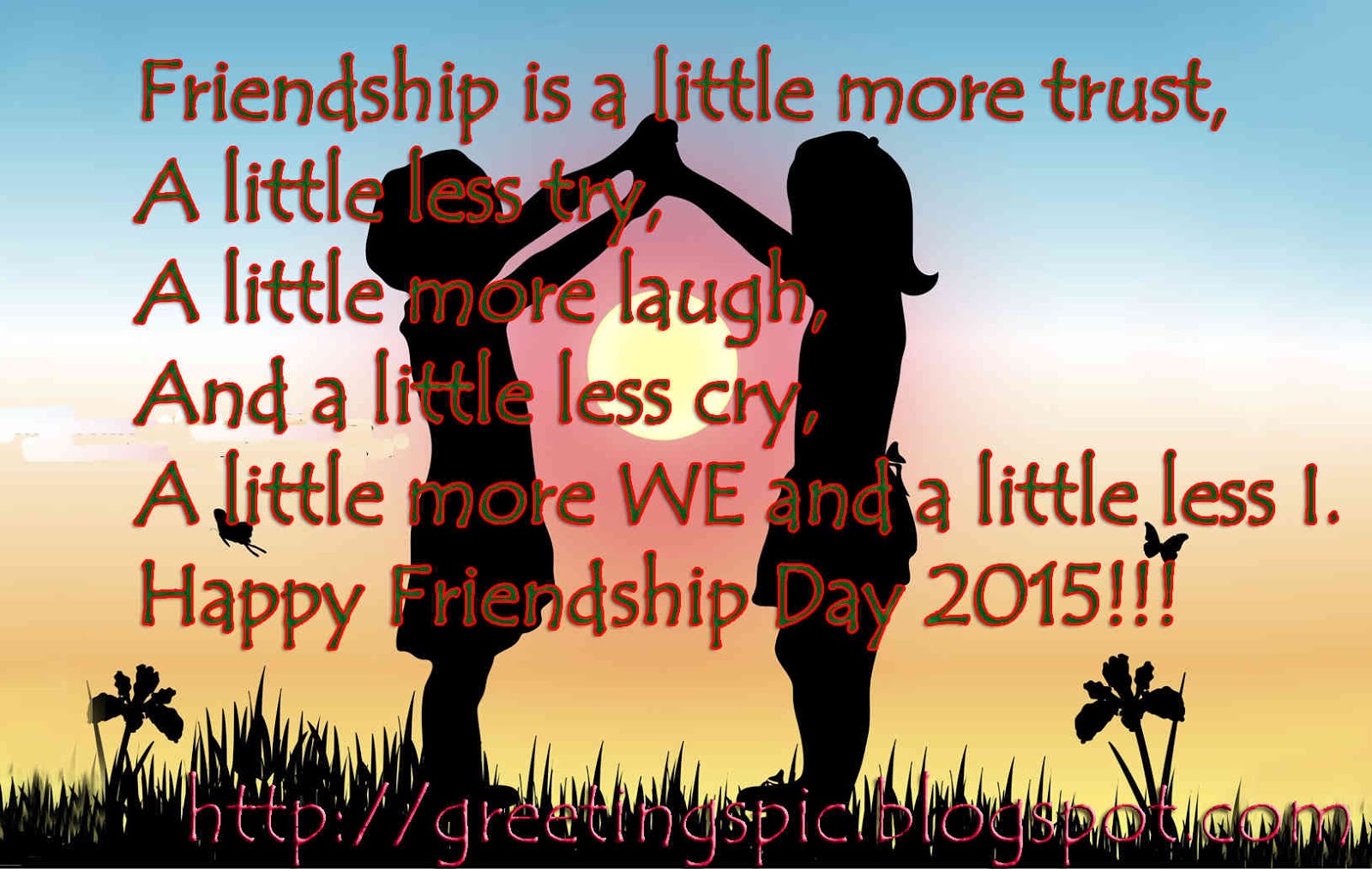 Friendship day quotes with photos ~ Greetings Wishes Images