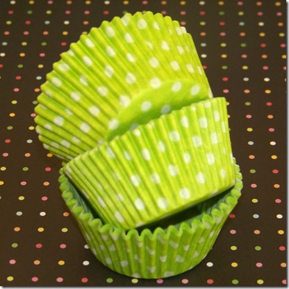 Cupcake Liners Lime Green 7