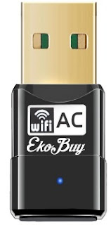 EkoBuy Wireless USB Driver AC600, 600Mbps ekb10061-600 ((Direct Download Link))...For Windows 10 8.1 8 7 XP , Mac OS