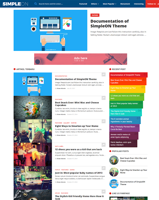 SimpleON Responsive Template