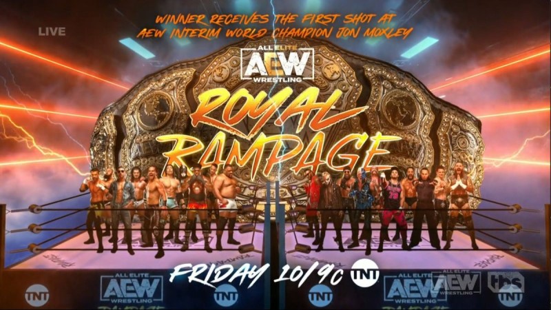 AEW Announces #1 Contender Royal Rampage