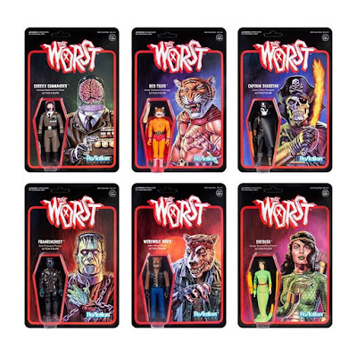 The Worst ReAction Series 2 Action Figures by Super7