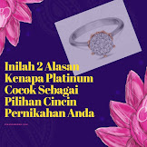 Inilah 2 Alasan Kenapa Platinum Cocok Sebagai Pilihan Cincin Pernikahan Anda