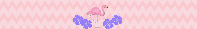 Flamingo: Free Printable Candy Bar Labels and Invitation.