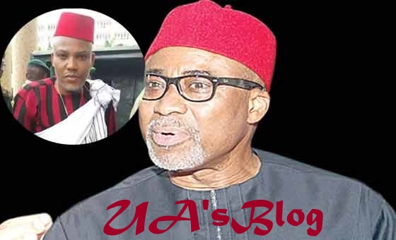 It’s illegal for me to remain Nnamdi Kanu’s surety — Sen. Abaribe