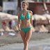 Ashley James Sexy Walk in The Beach