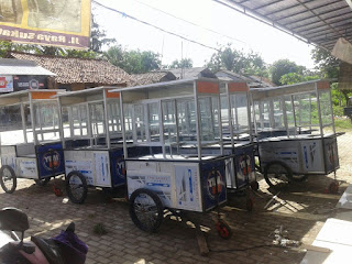 bengkel gerobak aluminium murah