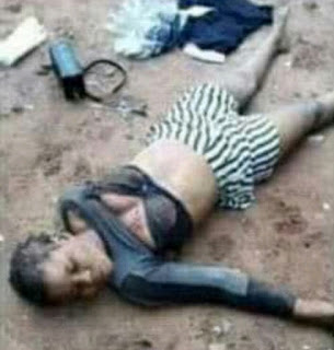 See The young Girl Killed By Boyfriend In Edo, Corpse Dumped By Roadside (Graphic Photo)