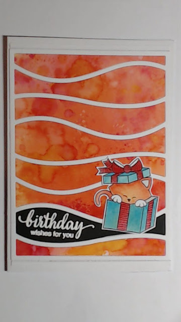 Birthday Card by Kleri featuring Newton's Nook Designs Newton's Birthday Bash #newtonsnook