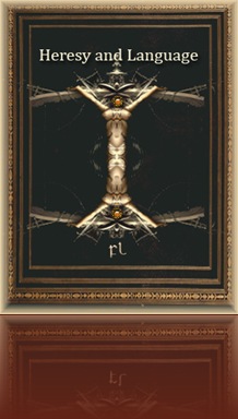 Heresy and Language Cover