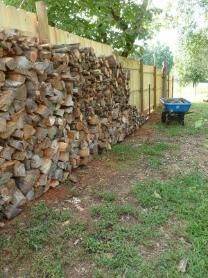 firewood shelter