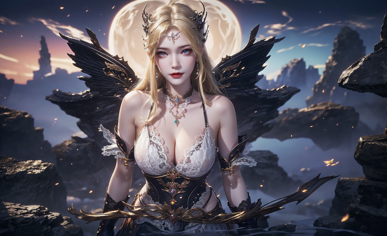 Bộ Ảnh Đẹp Thiên Nhận Tuyết 千仞雪 Qian Renxue 51 PIC ảnh số 55 Thiên Nhận Tuyết | AI | Ảnh 3D | Ảnh Sex 3D | Ảnh Sex AI
