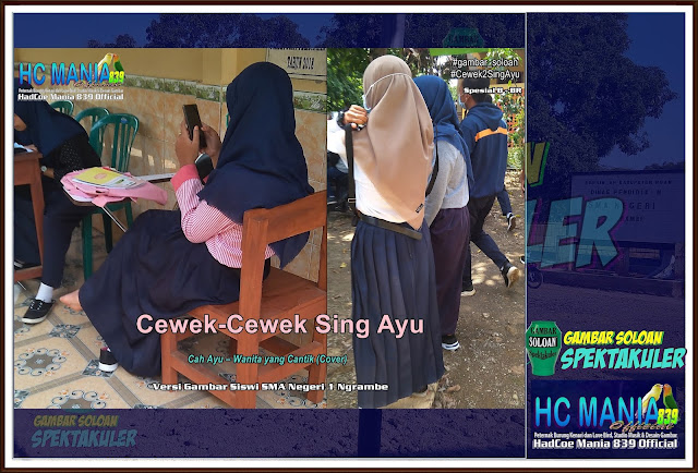 Gambar Soloan Spektakuler - Gambar Siswa-Siswi SMA Negeri 1 Ngrambe - Buku Album Gambar Soloan Edisi 15