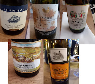 Quelques vins Allemagne