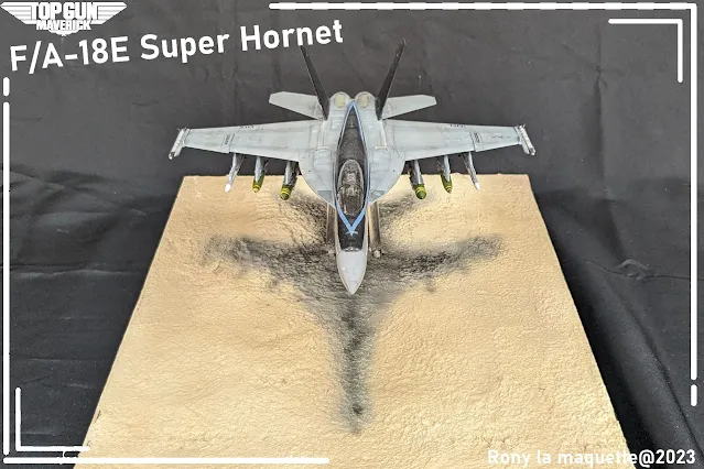 Diorama F/A-18E Super-Hornet de Top Gun : Maverick