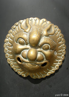 asian brass detail