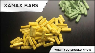 Yellow Xanax bar