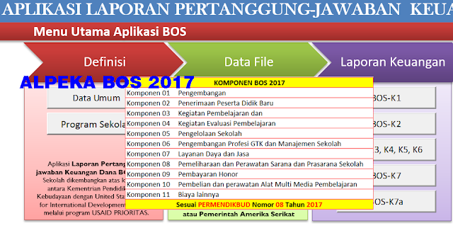 Alpeka BOS 2017 Versi Final Sesuai Permendikbud No 8 Tahun 2017