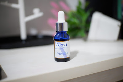 review serum aura bright