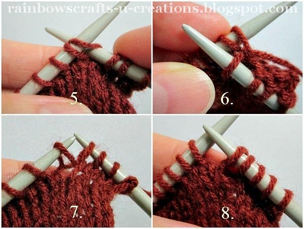 There are three main methods of increasing stitches, all of which are quite simple to do. Rainbow S Crafts And Creations Lifted Increases
