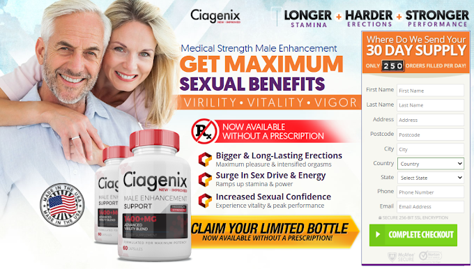 Ciagenix Australia {Reviews} 100% Natural Male Enhancement Tablet !!