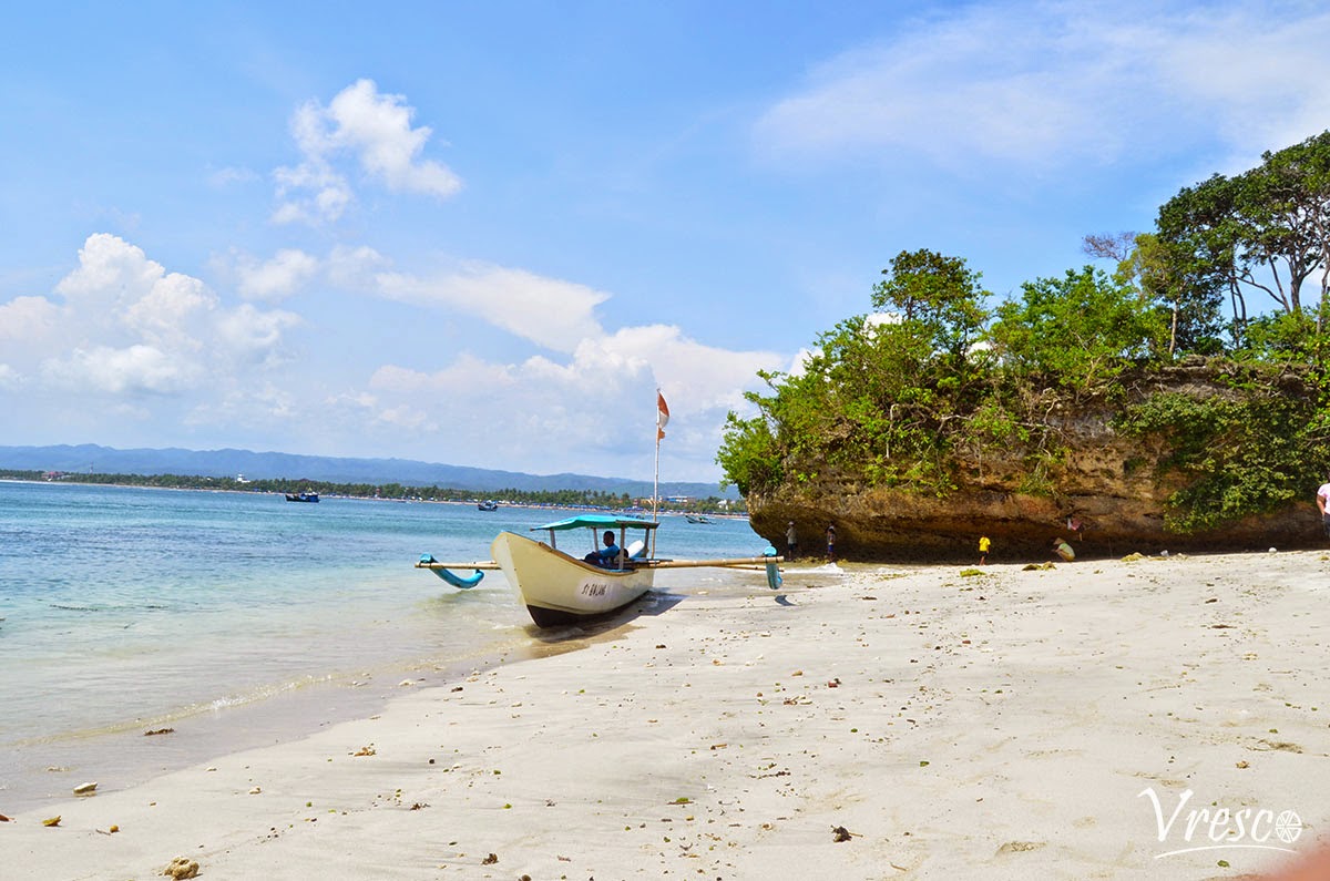 Indonesian Islands Pangandaran Beach  in West Java 