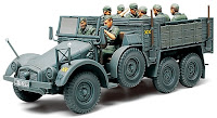 Tamiya 1/35 GERMAN 6X4 TRUCK KRUPP PROTZE (Kfz.70)(32534) Color Guide & Paint Conversion Chart 