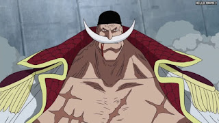 ワンピースアニメ 頂上戦争編 476話 白ひげ | ONE PIECE Episode 476