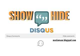 komentar disqus show hide