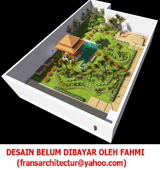 JASA DESAIN  3D MAX MURAH Jasa Desain  Gambar Taman di atas 