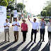 Mauricio Vila inaugura su primera obra: repavimentación en la zona de “El Fénix”