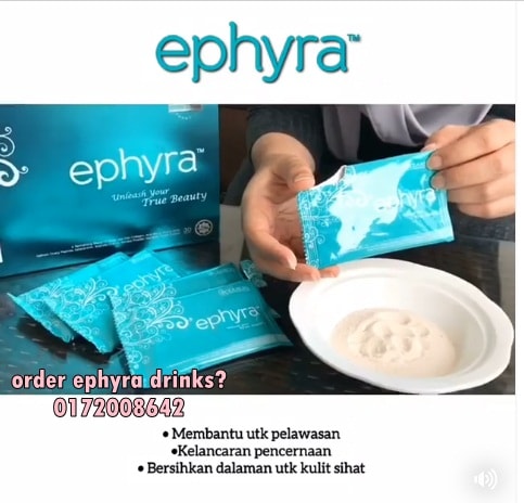 EPHYRA COLLAGEN DRINK: 600x Hebat Dari Vitamin C, 550x Hebat Dari Vitamin E!