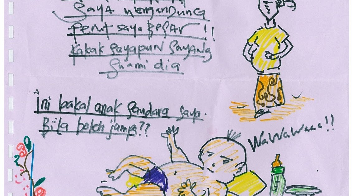 DUNIA BAYI: Lukisan dan daftar surat beranak Iman