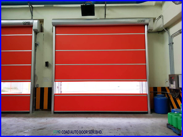 COAD, High Speed Door, INDONESIA, INDUSTRIAL DOOR, JAPAN, KOREA, MALAYSIA, Pintu Berkelajuan Tinggi, pintu pvc, PVC Roller Shutter Door, THAILAND, VIETNAM, シート製高速シャッター