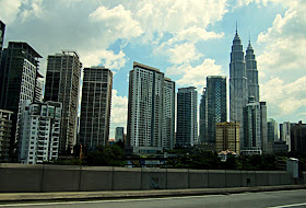 skyscrapers of Kuala Lumpur Malaysia