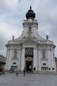 kerk in Wadowice waar Paus mis opdroeg