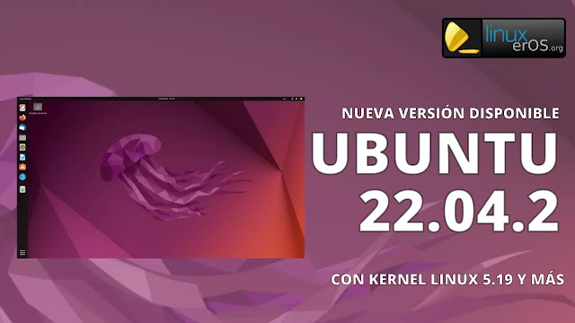 Ubuntu 22.04.2 LTS con Kernel Linux 5.19 para mejor rendimiento y estabilidad
