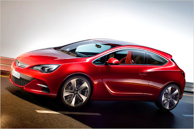 2012 Opel Astra GTC Paris: First pictures of the three-door Astra