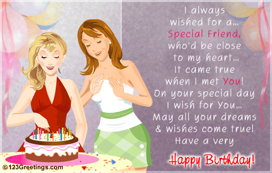 Best Friend Birthday E-cards Best Friend Birthday E-cards
